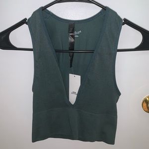 Hailey Plunging Bra Top Urban Outfitters